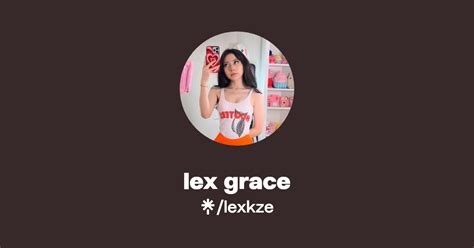 lex grace onlyfans|lex grace link tree.